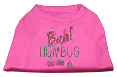 Bah Humbug Rhinestone Dog Shirt