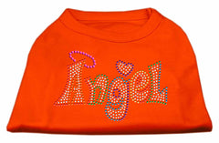 Technicolor Angel Rhinestone Pet Shirt