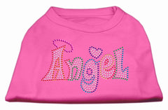 Technicolor Angel Rhinestone Pet Shirt