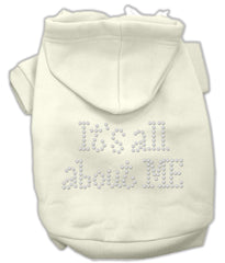 It's All About Me Rhinestone Hoodies