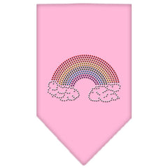 Rainbow Rhinestone Bandana