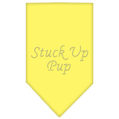 Stuck Up Pup Rhinestone Bandanal