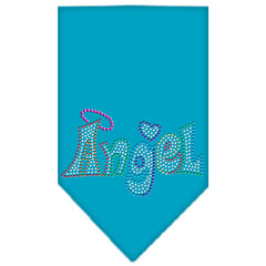 Technicolor Angel Rhinestone Pet Bandana Size