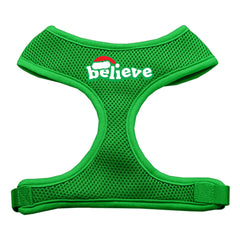 Believe Screen Print Soft Mesh Harnesses