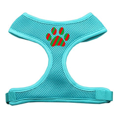 Christmas Paw Screen Print Soft Mesh Harness