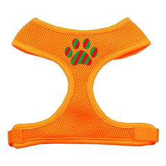 Christmas Paw Screen Print Soft Mesh Harness