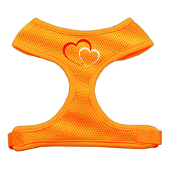 Double Heart Design Soft Mesh Harnesses