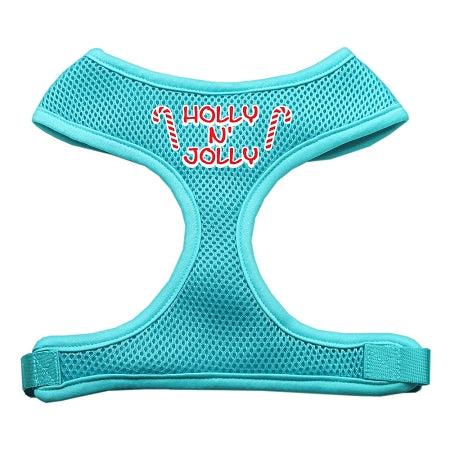 Holly N Jolly Screen Print Soft Mesh Harness