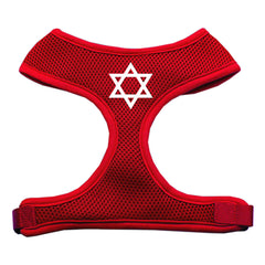 Star Of David Screen Print Soft Mesh Harness