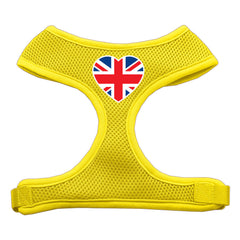 Heart Flag Uk Screen Print Soft Mesh Harness