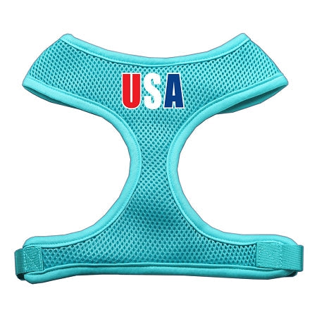 Usa Star Screen Print Soft Mesh Harness