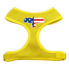 Eagle Flag Screen Print Soft Mesh Harness