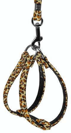 Animal Print Step In Harness