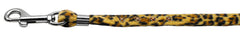 Animal Print Step In Harness Matching Leash