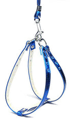 Metallic Step-in Harness Blue Mtl