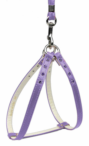 Step-in Harness Purple W/ Purple Stones