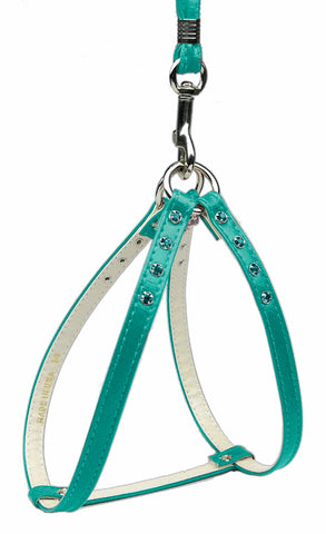 Step-in Harness Turquoise W/ Turq Stones
