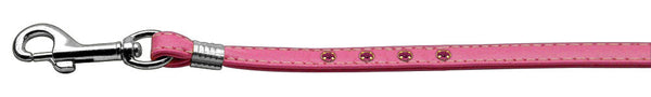 Step-in Harness Pink W- Pink Stones 3-8" Match Jwl Leash Silver Hrdw