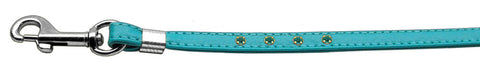 Step-in Harness Turquoise W- Turq Stones 3-8" Match Jwl Leash Silver Hrdw
