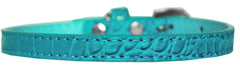 Omaha Plain Croc Dog Collar Size