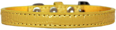 Wichita Plain Croc Dog Collar Size