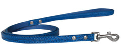 Plain Croc Leash Wide X Long