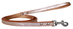 Plain Croc Leash Wide X Long