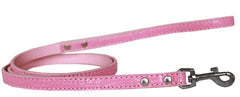 Plain Croc Leash Wide X Long