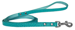 Plain Croc Leash Wide X Long