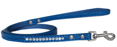 Clear Jewel Croc Leash 1/2'' Wide X Long