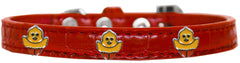 Chickadee Widget Croc Dog Collar