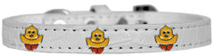 Chickadee Widget Croc Dog Collar