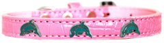 Dolphin Widget Croc Dog Collar Size