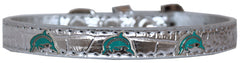 Dolphin Widget Croc Dog Collar Size