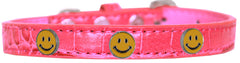 Happy Face Widget Croc Dog Collar Size