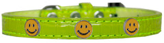 Happy Face Widget Croc Dog Collar Size