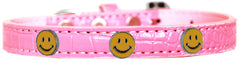 Happy Face Widget Croc Dog Collar Size