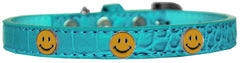 Happy Face Widget Croc Dog Collar Size