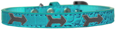 Arrows Widget Croc Dog Collar Size