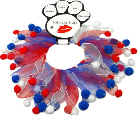 Red, White And Blue Fuzzy Smoochers Rwb