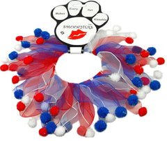 Red, White And Blue Fuzzy Smoochers Rwb