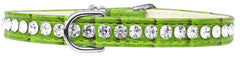 Beverly Style Rhinestone Designer Croc Dog Collar