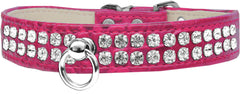 Style #72 Rhinestone Designer Croc Dog Collar