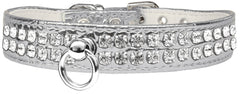 Style #72 Rhinestone Designer Croc Dog Collar