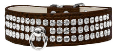 Style #73 Rhinestone Designer Croc Dog Collar