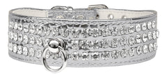 Style #73 Rhinestone Designer Croc Dog Collar