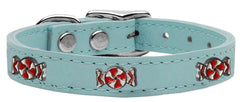 Peppermint Widget Genuine Leather Dog Collar