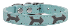 Arrow Widget Genuine Leather Dog Collar