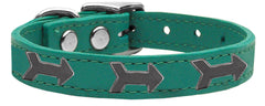 Arrow Widget Genuine Leather Dog Collar