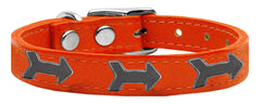 Arrow Widget Genuine Leather Dog Collar